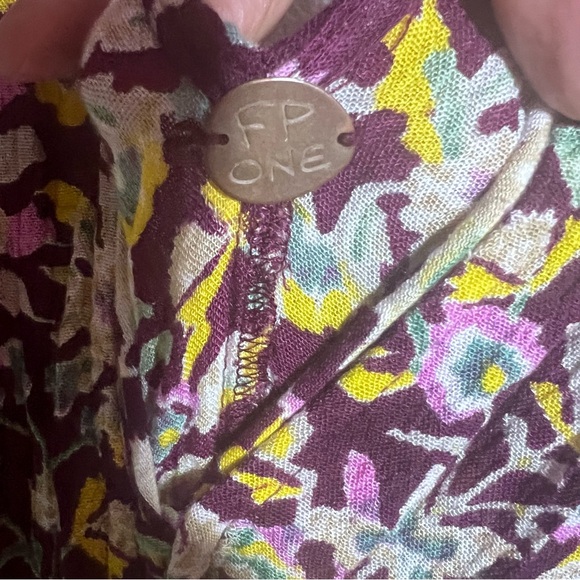 Free People Petra Maxi Floral Dress Size S/P - Picture 6 of 7